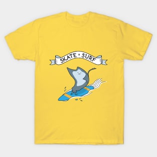 Skate • Surf. Surfing Fish. T-Shirt